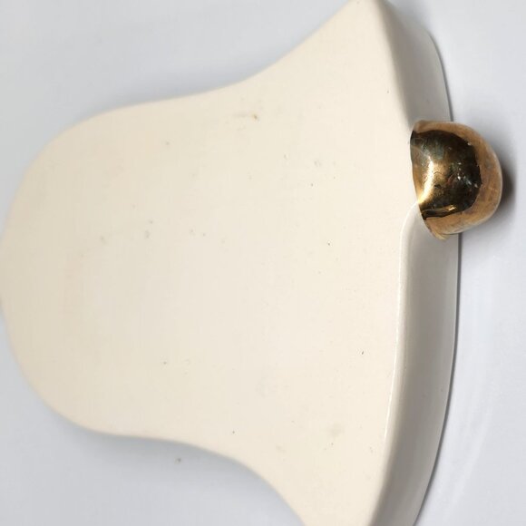 Vintage MCM Christmas Bell Trinket or Candy Dish with Lid - Picture 6 of 6